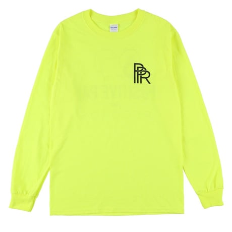 Original Long Tee(Safety Green × Black)
