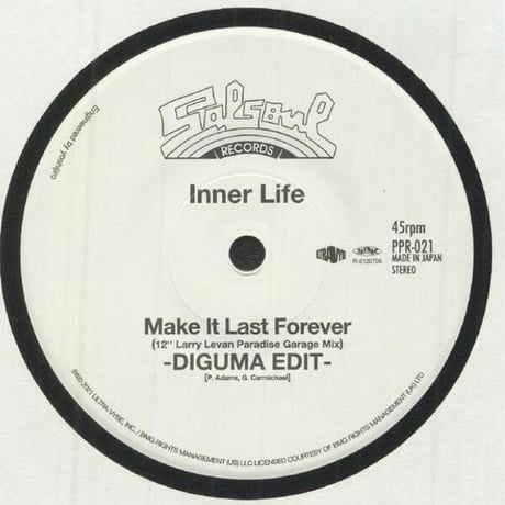 PPR-021 Candido:JINGO / Inner Life:Make It Last Forever