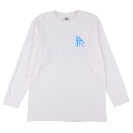 Original Long Tee(White × Orange)