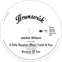 PPR-026:Jackie Wilson:It Only Happens When I Look At You / Because Of You