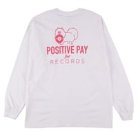 Original Long Tee(White × Pink)