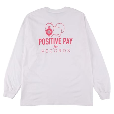 Original Long Tee(White × Pink)