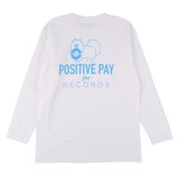 Original Long Tee(White × Blue)