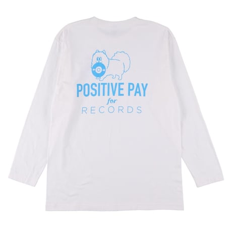 Original Long Tee(White × Blue)