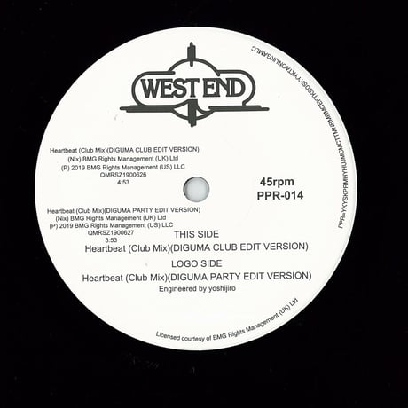 PPR-014 TAANA GARDER/Heartbeat(Club Version)