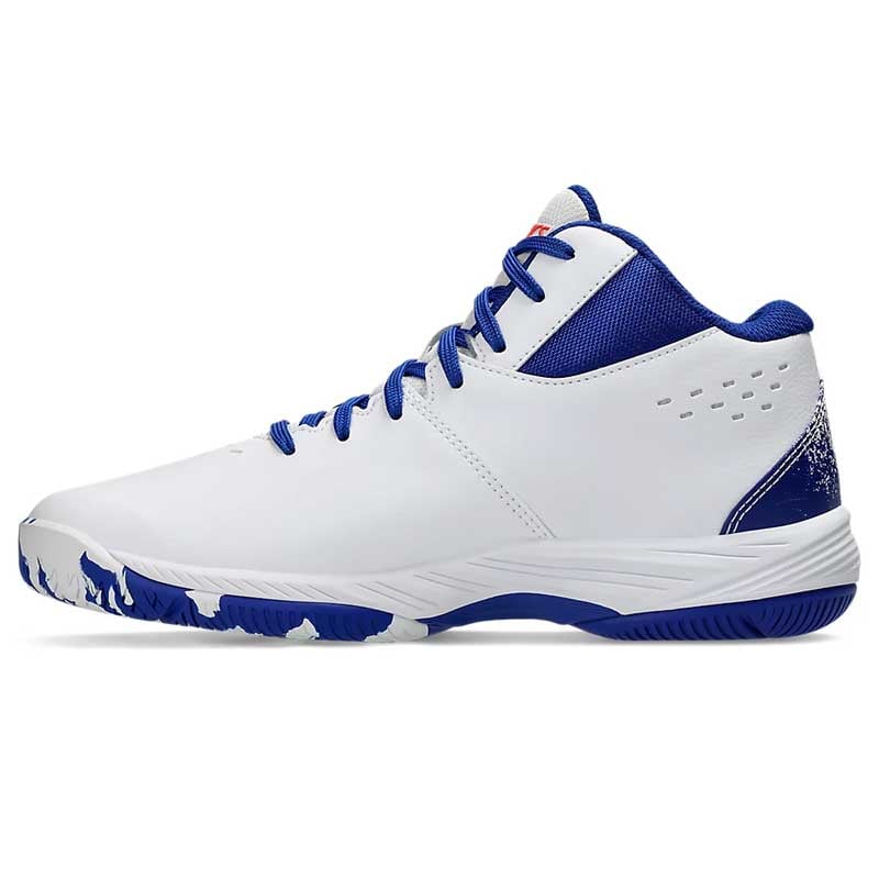 バスケットボールシューズ ホワイト/レッド/ブルー アシックス ゲルインプルーブ3【1064A018 100】ホワイト×レッド