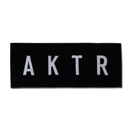 AKTR SPORTS TOWEL "AKTR LOGO" BK【524-002021】
