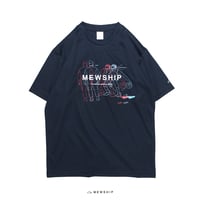 "Stepback Paris" S/S PL <NV×RD×LBL>