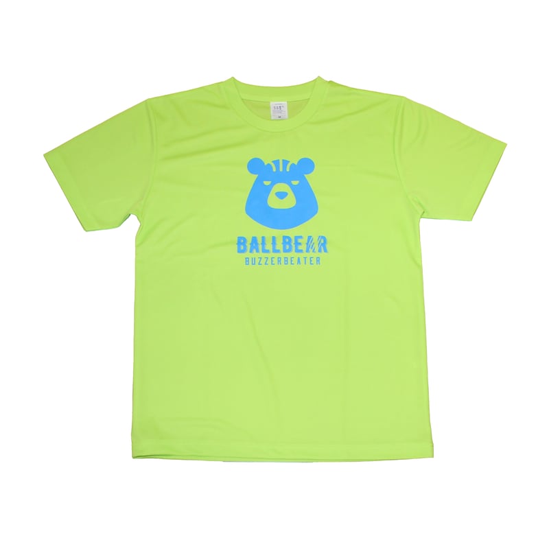 BALLベアTシャツ ライムグリーン | BUZZER BEATER