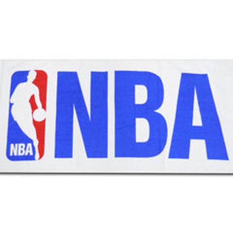 NBA スポーツタオル ロゴマン (ホワイト)