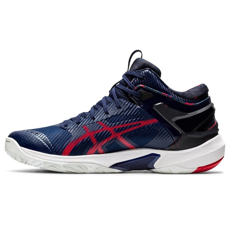 アシックス ゲルバースト24GE【1063A016 401】ピーコート×レッド