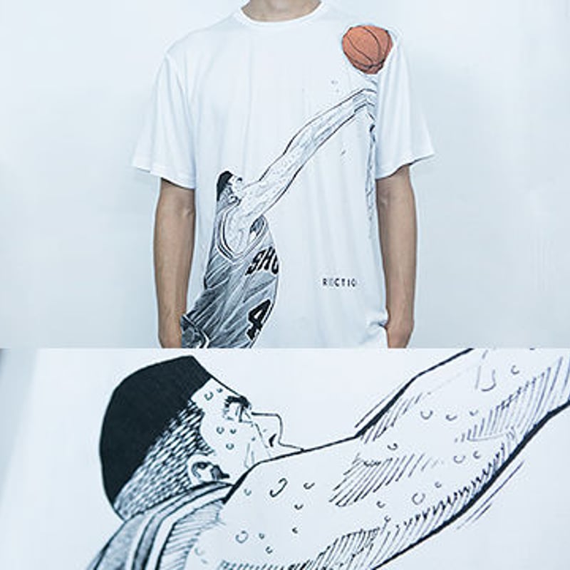 SLAM DUNK Tシャツ【赤木 REJECTION】(ホワイト) | BUZZER BEATER