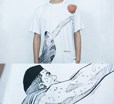 SLAM DUNK Tシャツ【赤木 REJECTION】(ホワイト) | BUZZER BEATER SLAM DUNK Tシャツ【赤木 REJECTION】(ホワイト) | BUZZER BEATER