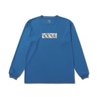 AKTR BEAST CAMO BOX LOGO L/S SPORTS TEE BL【224-017005】