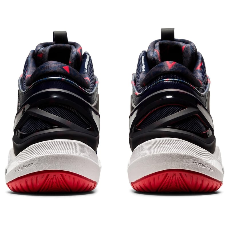 アシックス ゲルバースト24GE【1063A016 401】ピーコート×レッド