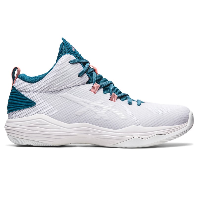 ASICS NOVA FLOW バスケットシューズ ホワイト/インクティール アシックス ノヴァフロウ【1063A028 105】ホワイト×インクティール