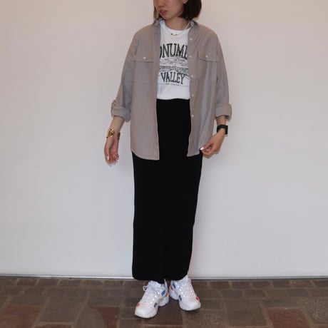 healthy denim | オーバーサイズミリタリーシャツ