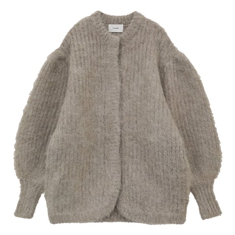CLANE | COLOR MOHAIR SHAGGY CARDIGAN