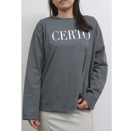 CERTOロゴTシャツ