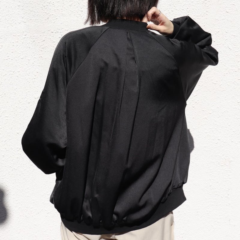 CHIGNON | サテンオーバーMA-1 | ABIENTOT ONLINE STORE