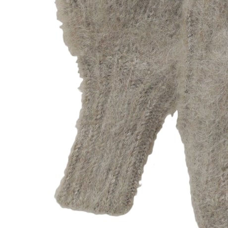 CLANE | COLOR MOHAIR SHAGGY CARDIGAN