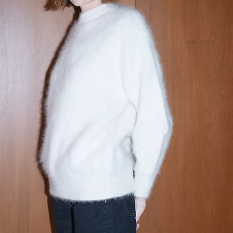 CLANE | BULKY SLEEVE ANGORA KNIT TOPS