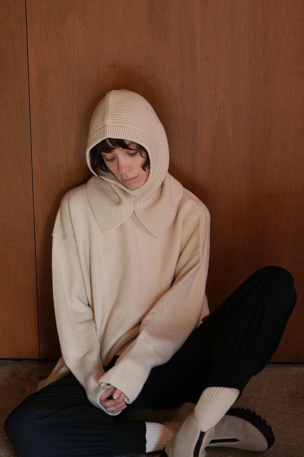 CLANE|WIDE KNIT TOPS BALACLAVA SET | ABIENTOT O CLANE|WIDE KNIT TOPS BALACLAVA SET | ABIENTOT O
