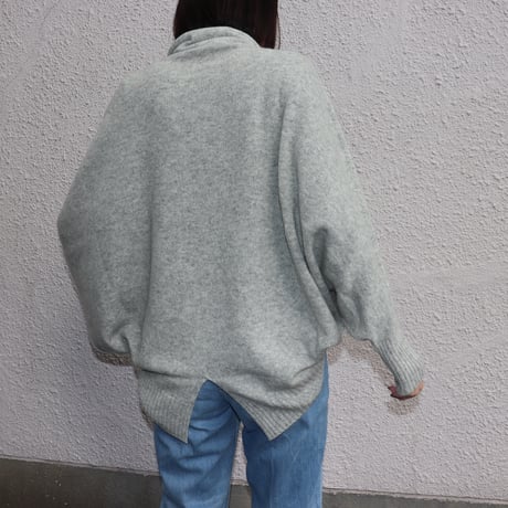 ウール＆カシミア コクーンドルマンニット