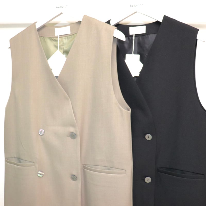 digne ノーカラージレ ノーカラージレ (セットアップ可) | ABIENTOT ONLINE STORE