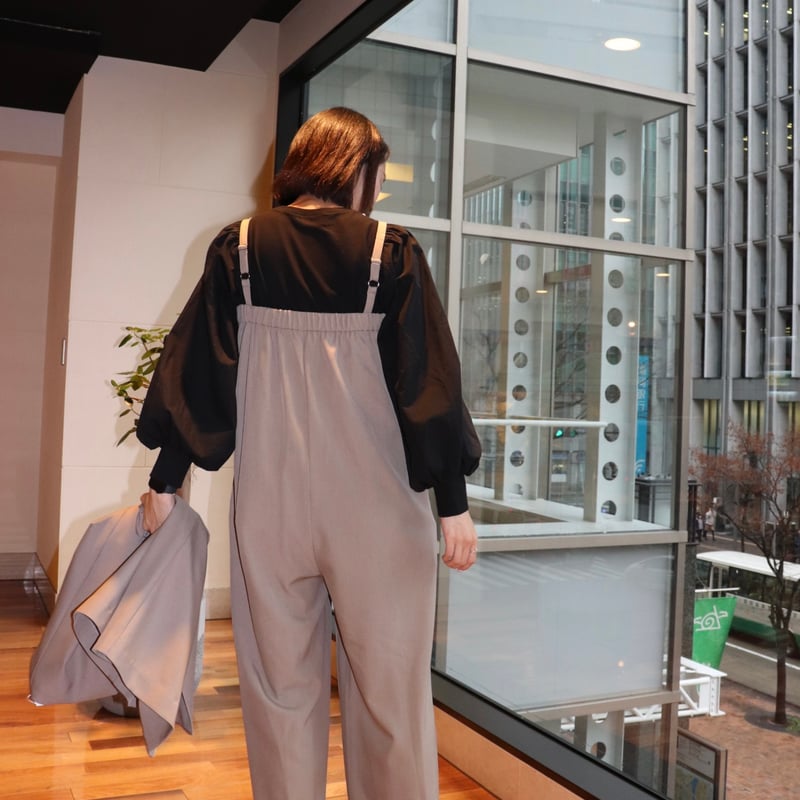 ベアキャミサロペット (セットアップ可) | ABIENTOT ONLINE STORE