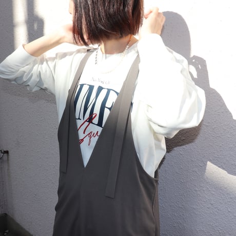 深Vワイドサロペット