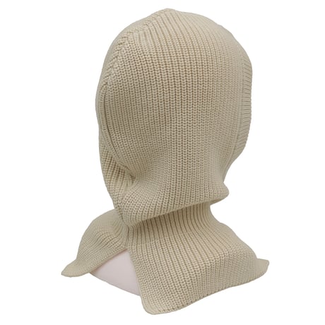 CLANE｜WIDE KNIT TOPS BALACLAVA SET