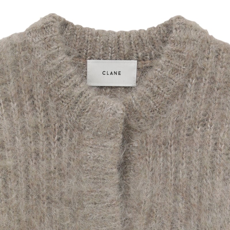 CLANE | COLOR MOHAIR SHAGGY CARDIGAN | ABIENTOT CLANE | COLOR MOHAIR SHAGGY CARDIGAN | ABIENTOT