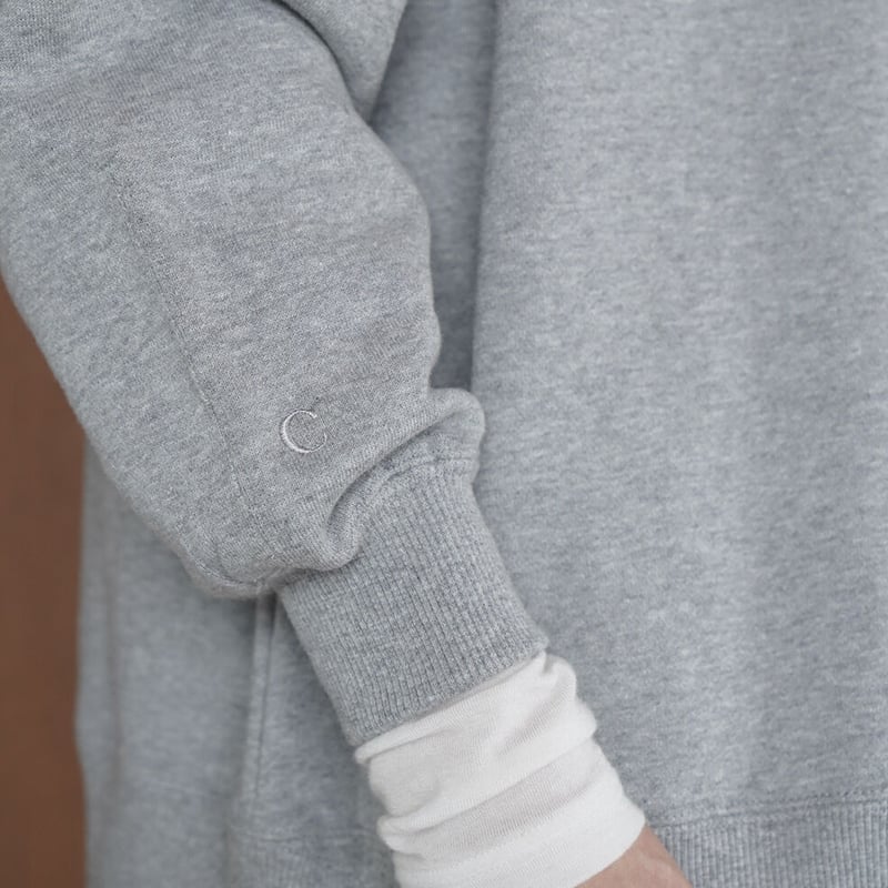 トレーナー/スウェット CLANE  C SWEAT TOPS CLANE - スウェット トップス - C SWEAT TOPS - GREY | ADDICT WEB SHOP