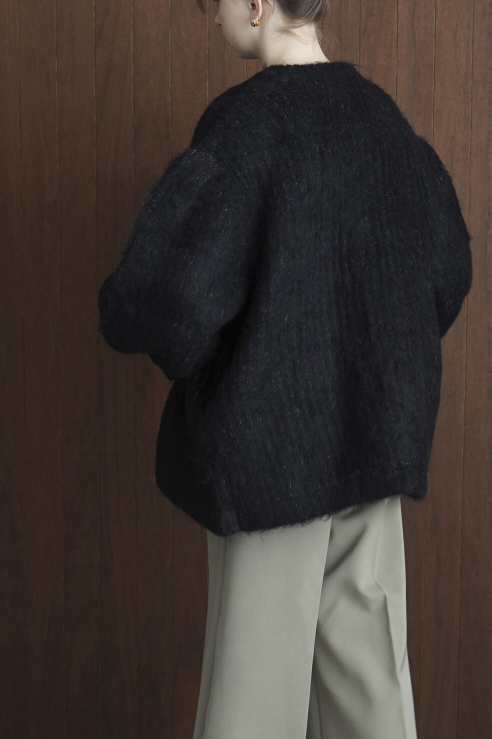 CLANE | COLOR MOHAIR SHAGGY CARDIGAN | ABIENTOT CLANE | COLOR MOHAIR SHAGGY CARDIGAN | ABIENTOT