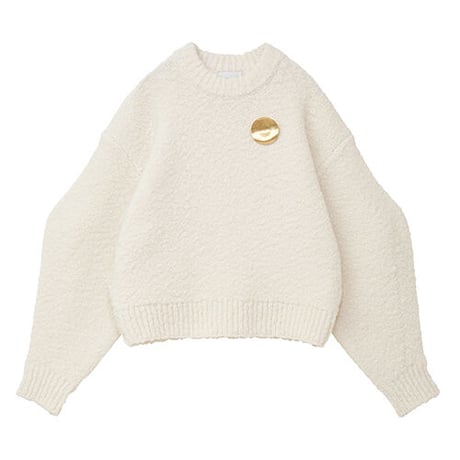 CLANE | BROOCH SET SOFT KNIT TOPS