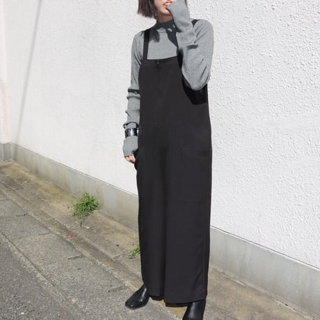 CLOCHE | イージーケアウールライクサロペット
