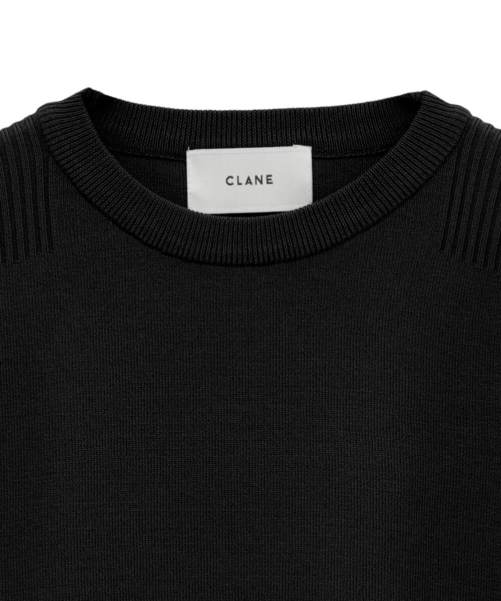 CLANE | BASIC COMPACT KNIT TOPS | ABIENTOT ONLI...