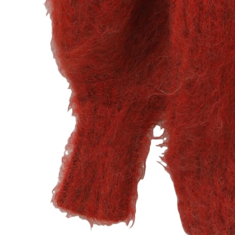 CLANE | COLOR MOHAIR SHAGGY CARDIGAN