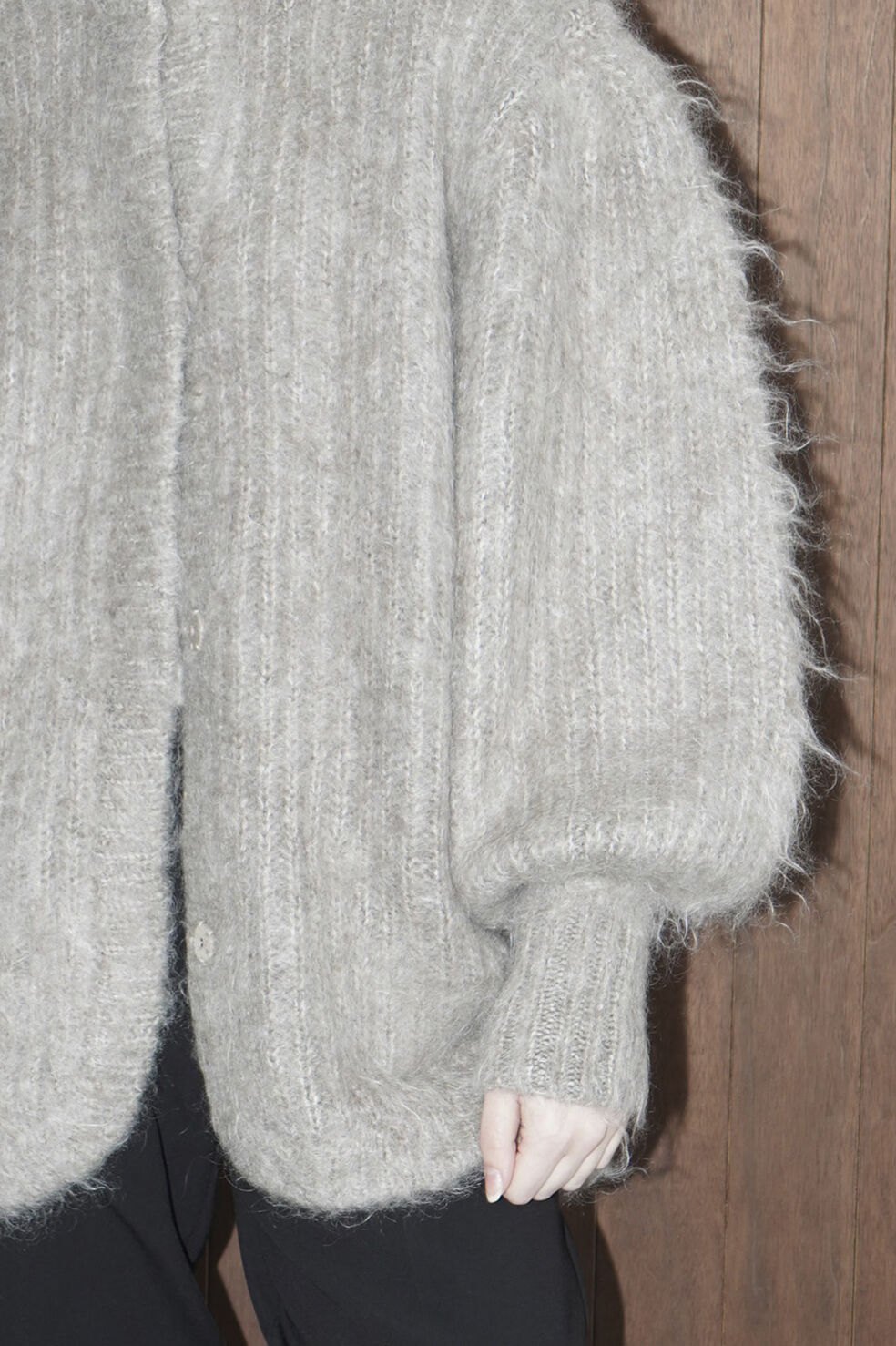 CLANE | COLOR MOHAIR SHAGGY CARDIGAN | ABIENTOT CLANE | COLOR MOHAIR SHAGGY CARDIGAN | ABIENTOT