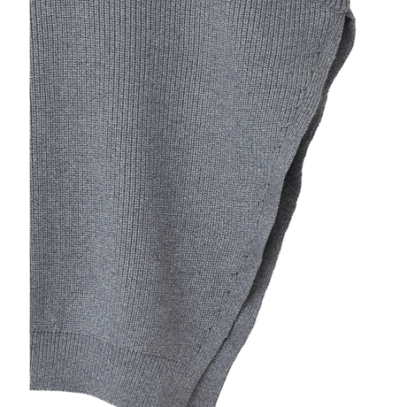 CLANE |  W FACE ASYMMETRY KNIT VEST