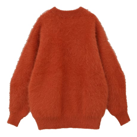 CLANE | BULKY SLEEVE ANGORA KNIT TOPS