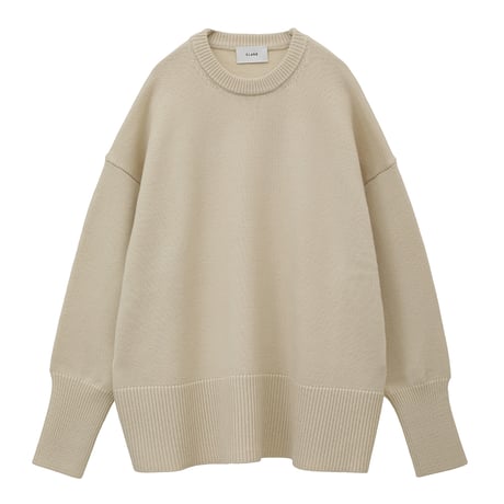 CLANE｜WIDE KNIT TOPS BALACLAVA SET