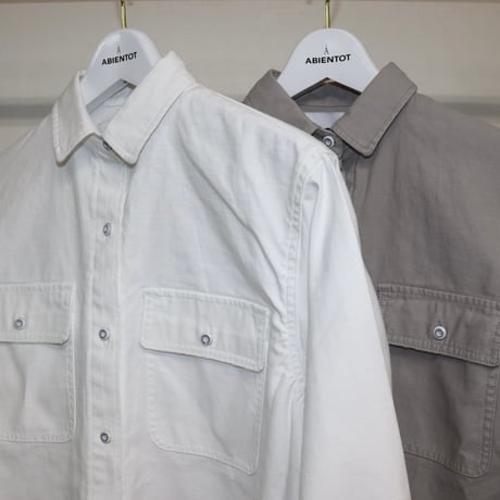 healthy denim | オーバーサイズミリタリーシャツ