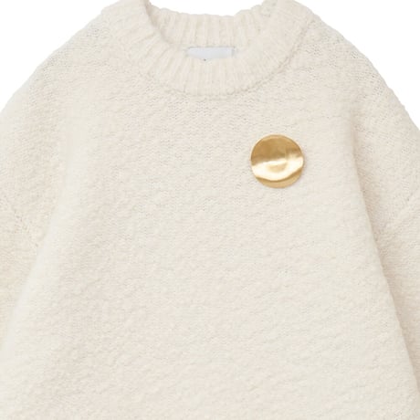 CLANE | BROOCH SET SOFT KNIT TOPS