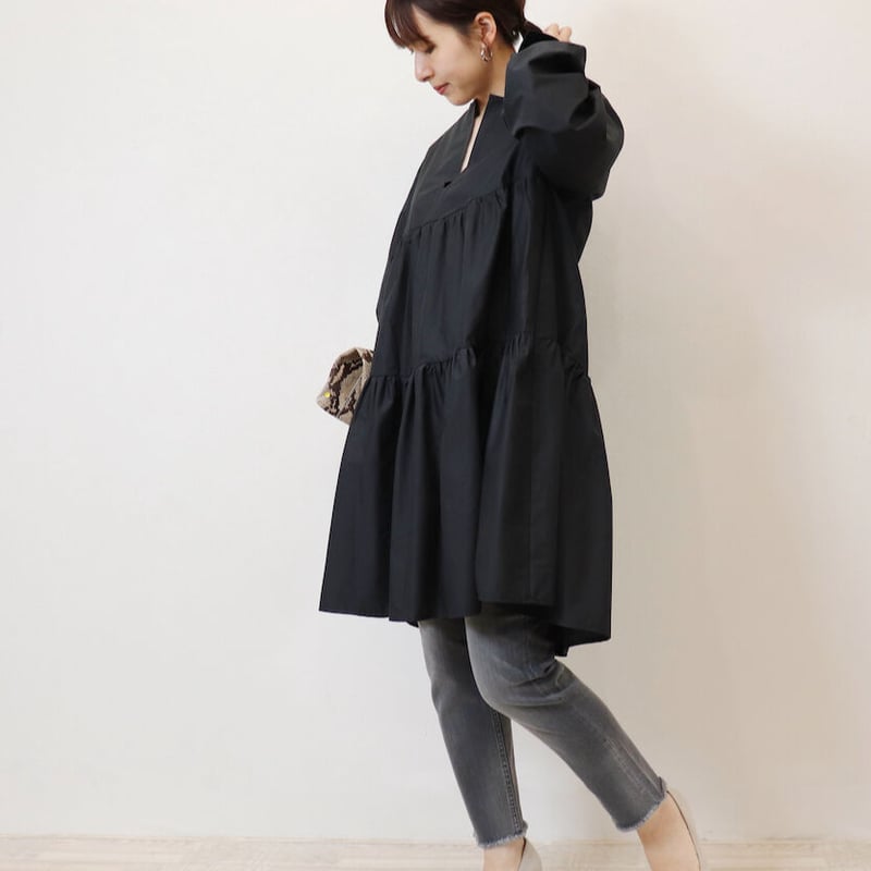 オリジナルティアードチュニックワンピース｜0652462AB