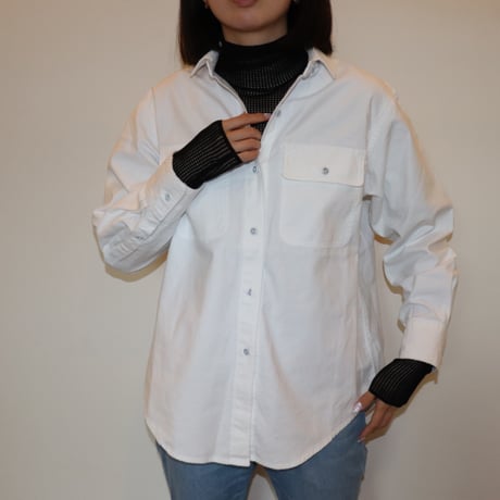 healthy denim | オーバーサイズミリタリーシャツ
