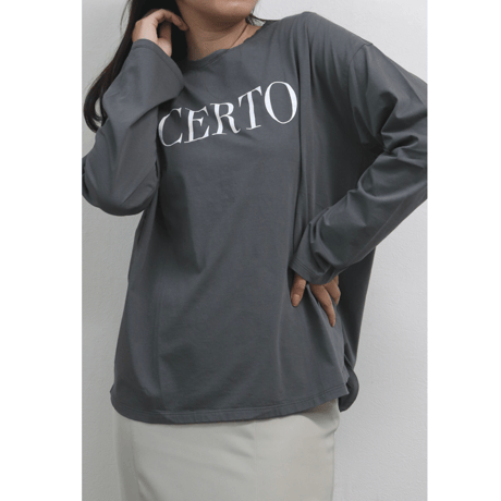 CERTOロゴTシャツ