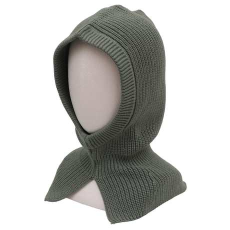 CLANE｜WIDE KNIT TOPS BALACLAVA SET