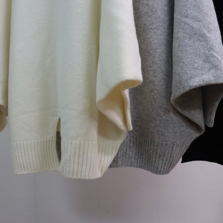 ウール＆カシミア コクーンドルマンニット